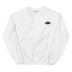 Croissant Embroidered Sweatshirt