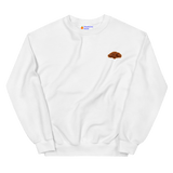 Croissant Embroidered Sweatshirt