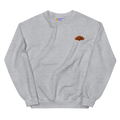 Croissant Embroidered Sweatshirt