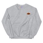 Croissant Embroidered Sweatshirt