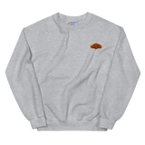 Croissant Embroidered Sweatshirt