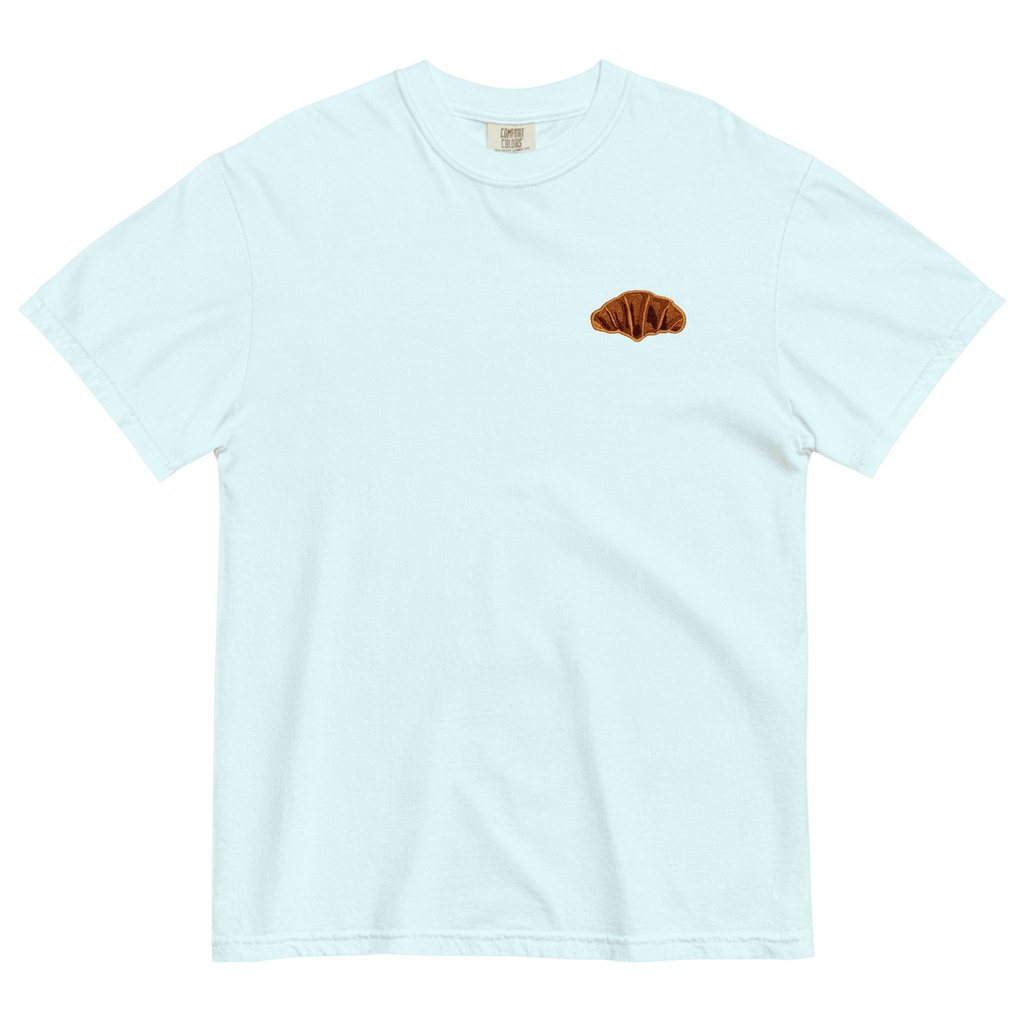 Croissant Embroidered T-Shirt