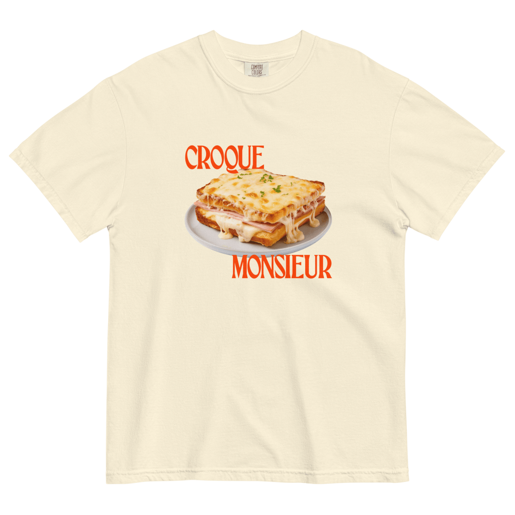 Croque Monsieur Shirt Ivory - Polychrome Goods