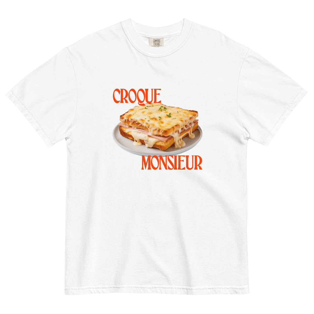 Croque Monsieur Shirt White - Polychrome Goods