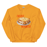 Croque Monsieur Sweatshirt Gold - Polychrome Goods