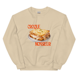 Croque Monsieur Sweatshirt Sand - Polychrome Goods