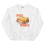 Croque Monsieur Sweatshirt White - Polychrome Goods