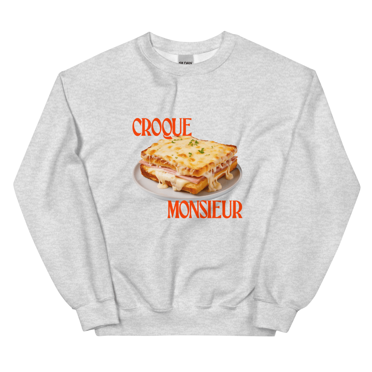 Croque Monsieur Sweatshirt Ash - Polychrome Goods