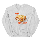 Croque Monsieur Sweatshirt Ash - Polychrome Goods