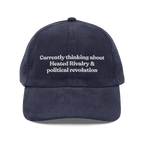 Currently thinking about Heated Rivalry & political revolution Hat