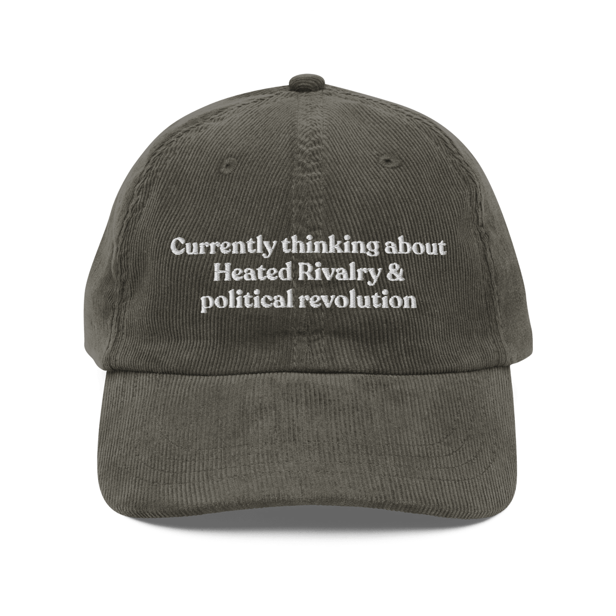 Currently thinking about Heated Rivalry & political revolution Hat