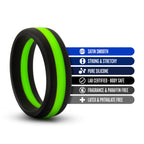 Performance Pro: Green & Black Penis Ring