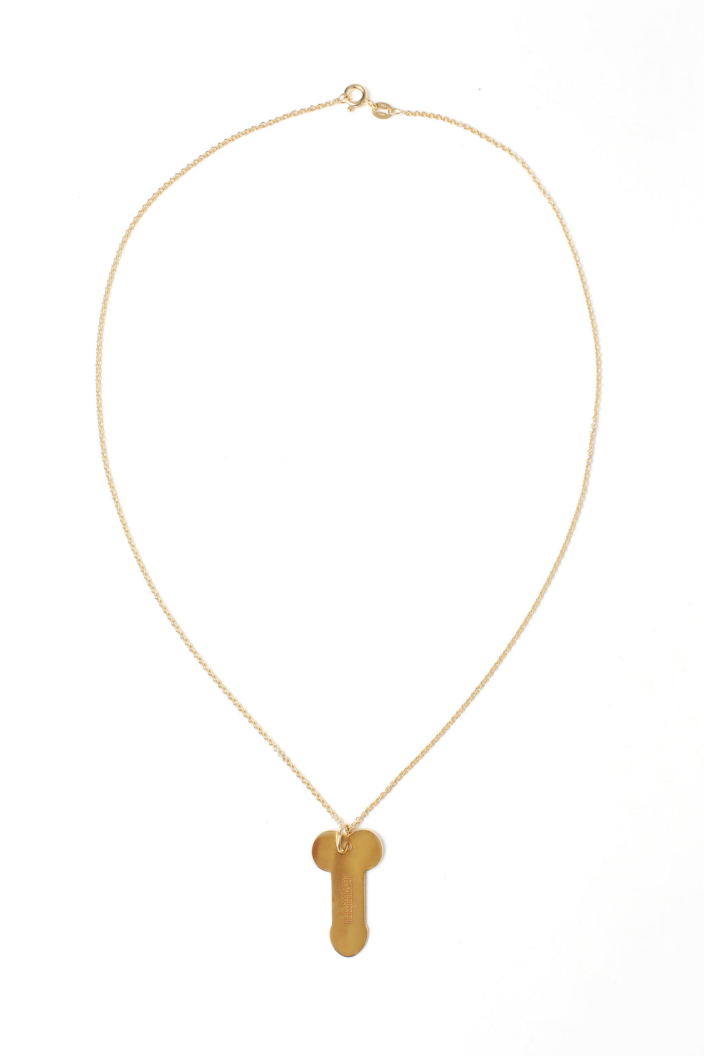 NICLAS HENRIKSEN THE D NECKLACE GOLD