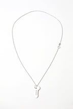 NICLAS HENRIKSEN THE D NECKLACE SILVER
