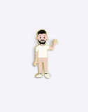 Roger enamel pin by Dicks Don't Lie
