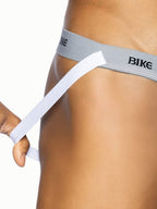 BIKE Swimmer Jockstrap - White