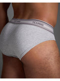 TEAMM8 New Classic Cotton Brief - Grey Marle