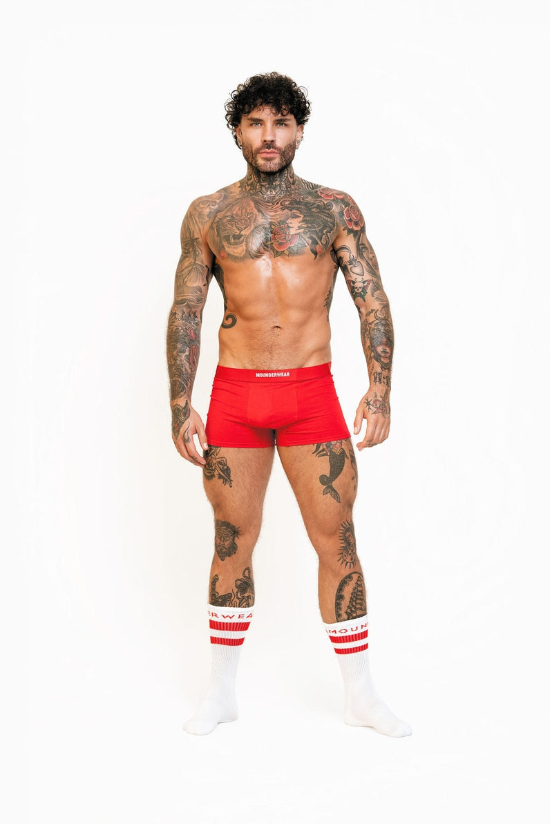 Mounderwear The Standard Trunk - Red