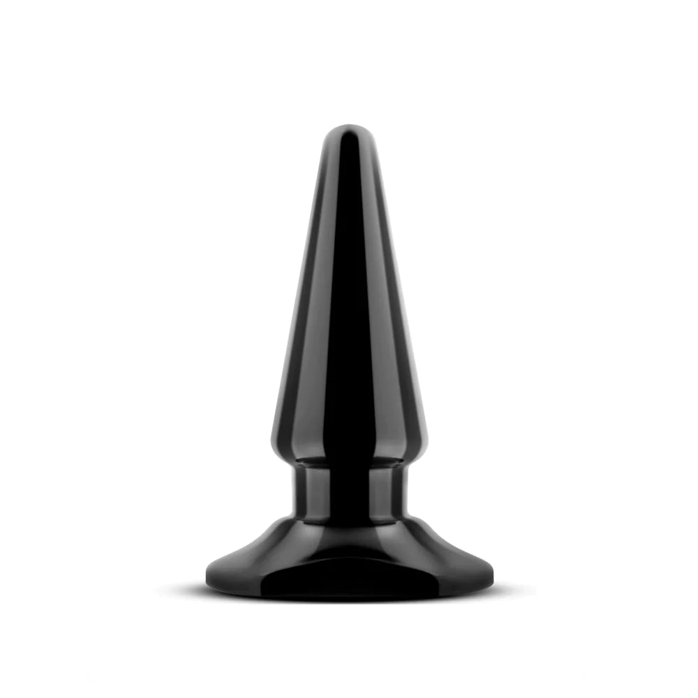 Anal Adventures Easy Black 4-Inch Anal Plug