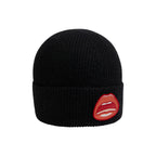 Tom Wesselmann Mouth Icon Patch Knit Beanie