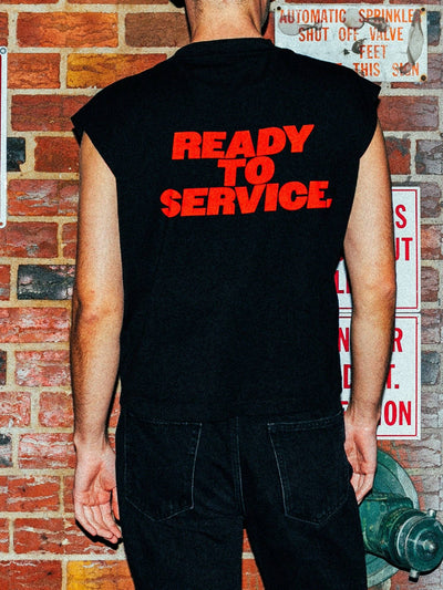 Ready To Service Tank Top by YES HOMO