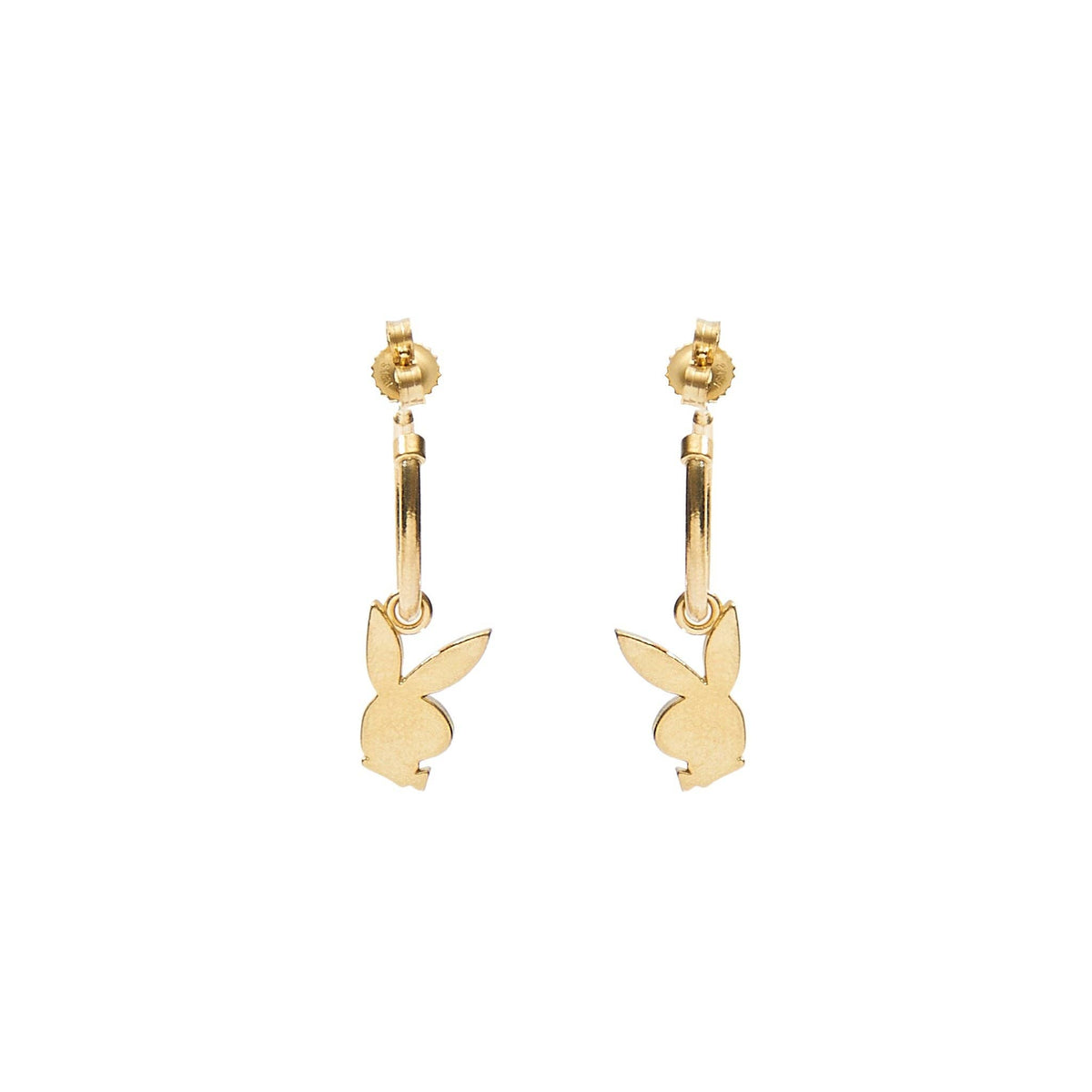 Playboy Bunny Huggie Hoops