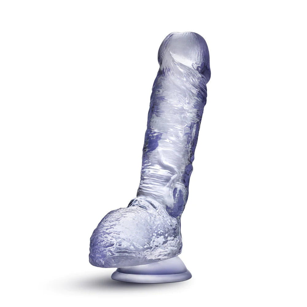 B Yours Plus Hearty n’ Hefty Clear 9-Inch Long Dildo