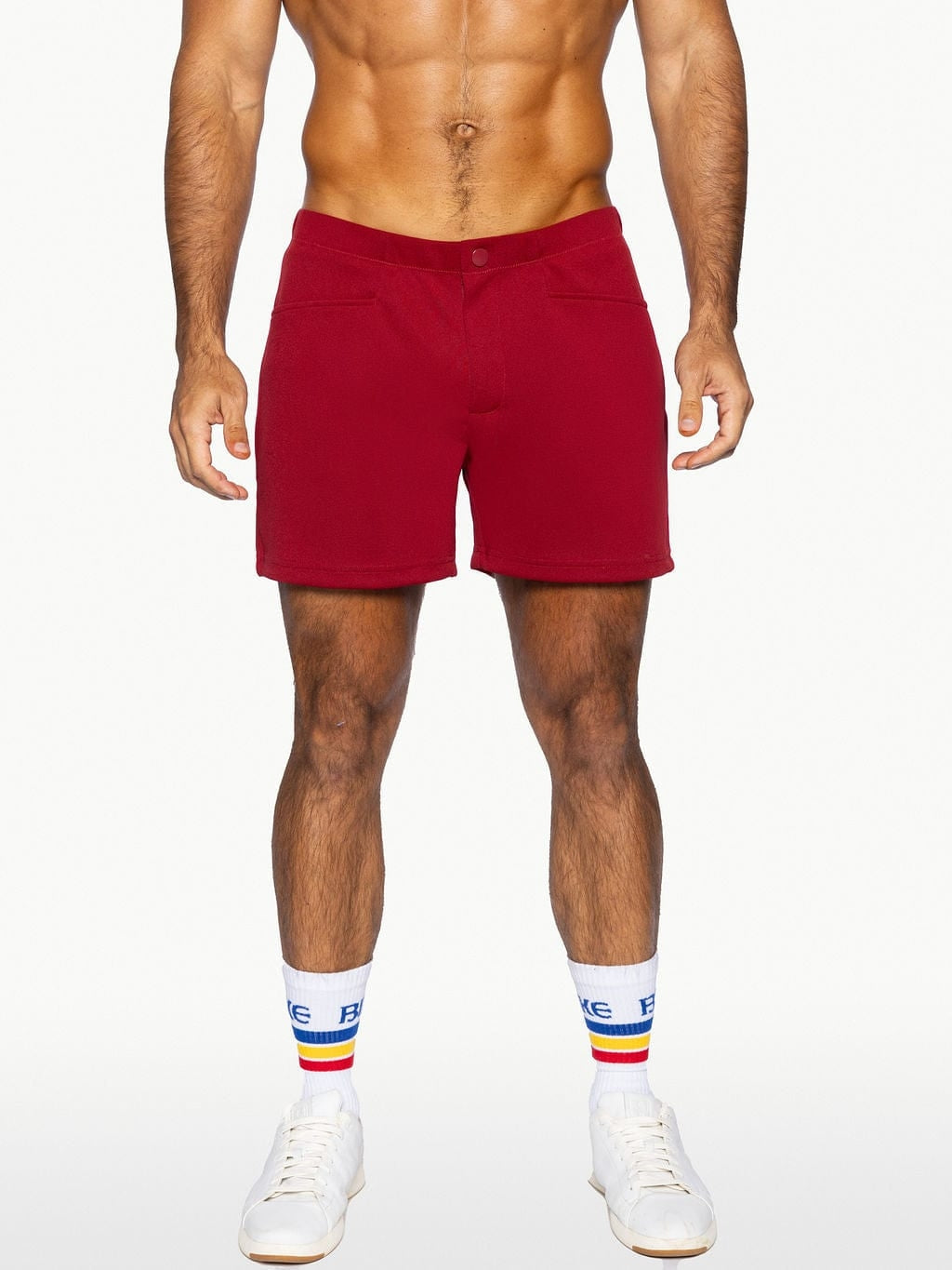 BIKE Coaches Short 5" Inseam - Red