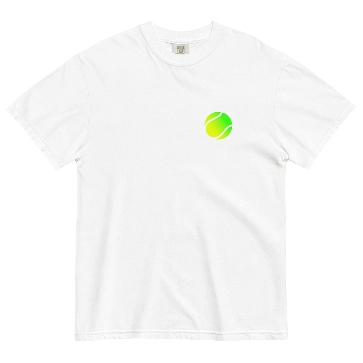 Tennis Is My Heart Embroidered Shirt