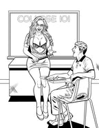 Milf P0rn Coloring Book