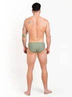 Mounderwear Core Swim Brief - Sage
