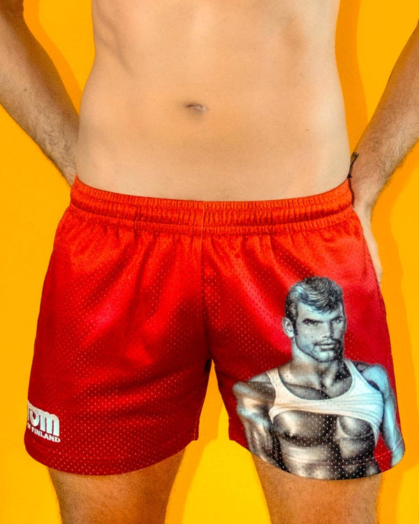 Tom of Finland Muscle Man Mesh Shorts