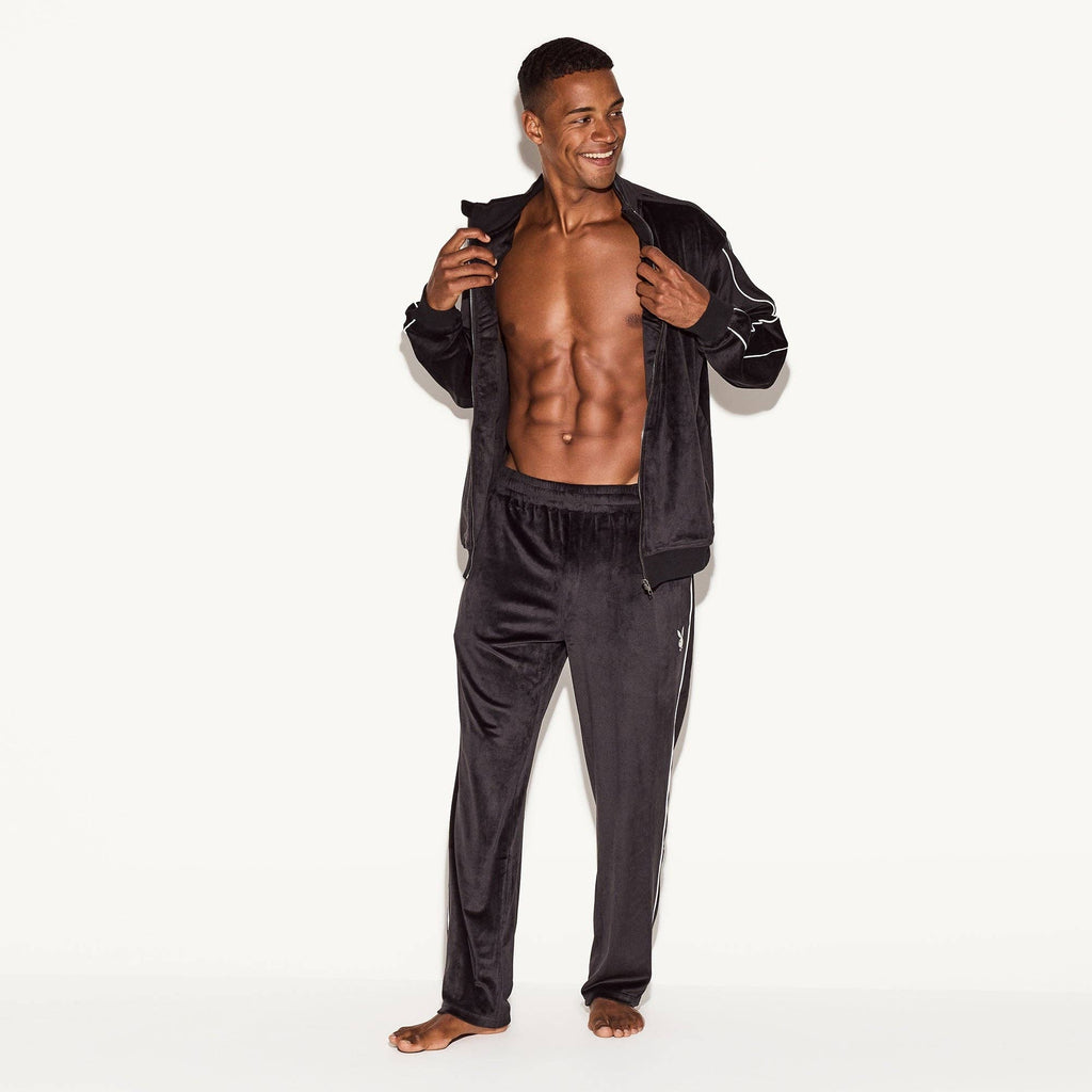 PLAYBOY Men's Velour Pant