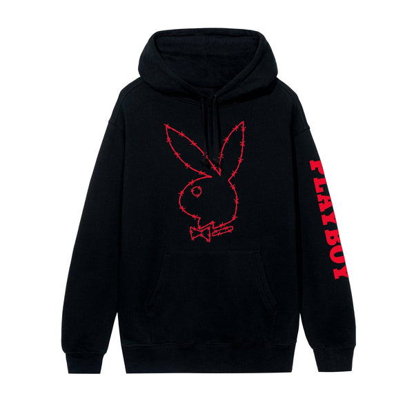 PLAYBOY Tough Love Rabbit Head Hoodie