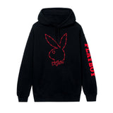 PLAYBOY Tough Love Rabbit Head Hoodie