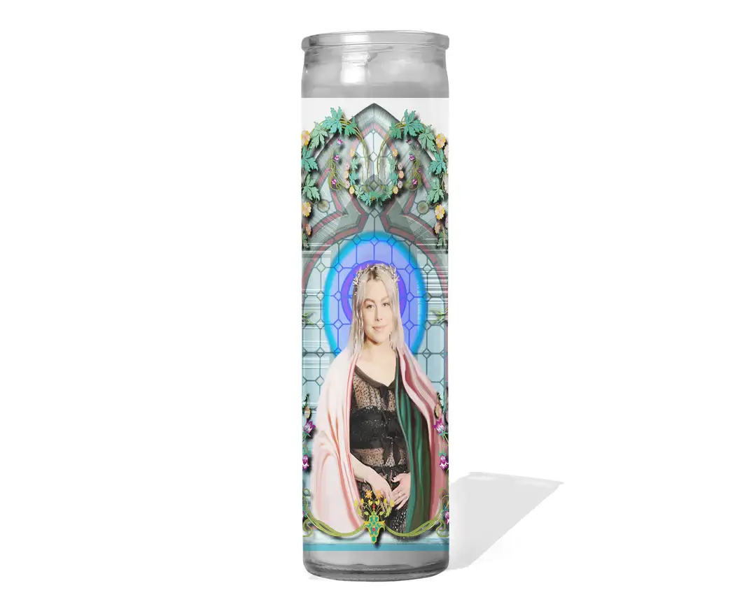 Phoebe Bridgers Celebrity Prayer Candle