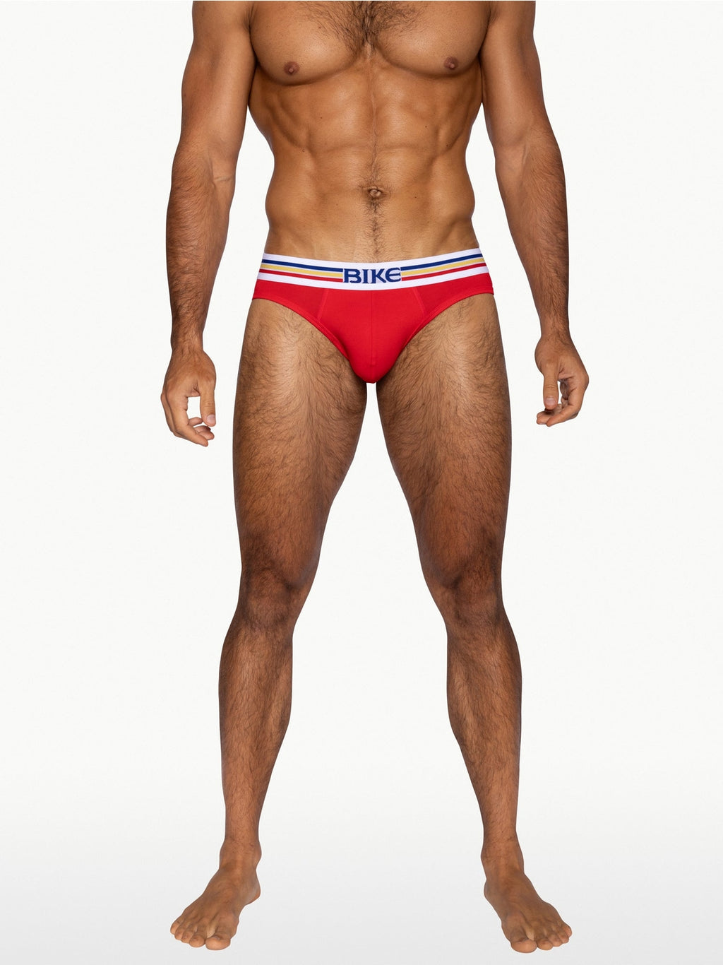 BIKE Stretch Cotton Brief - Samba Red