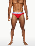 BIKE Stretch Cotton Brief - Samba Red