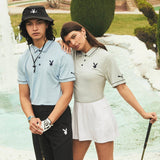 PLAYBOY Puma Golf Tipped Performance Polo
