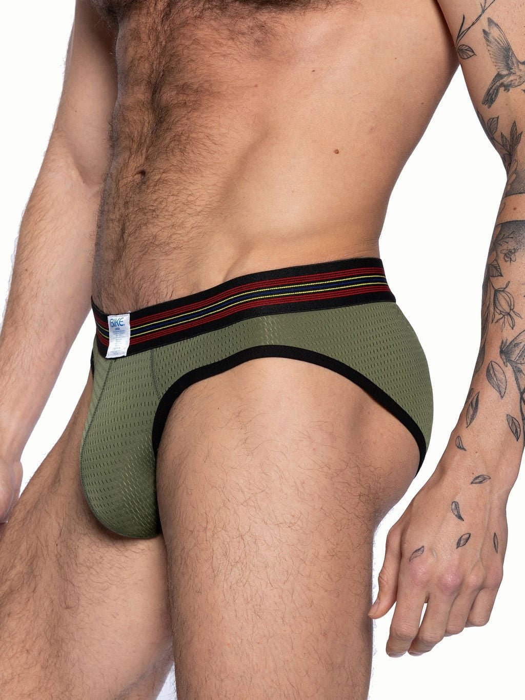 BIKE Mesh Brief - Olive