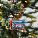 Vhs Tape Needlepoint Ornament