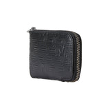 PLAYBOY Men's Embossed Zip Front Wallet