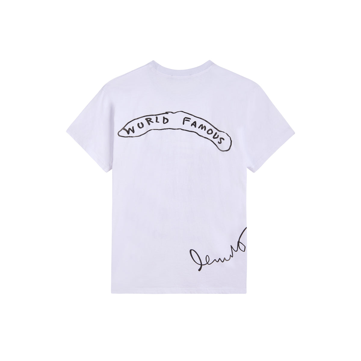 Jean-Michel Basquiat Fab Five Freddy T-Shirt, White
