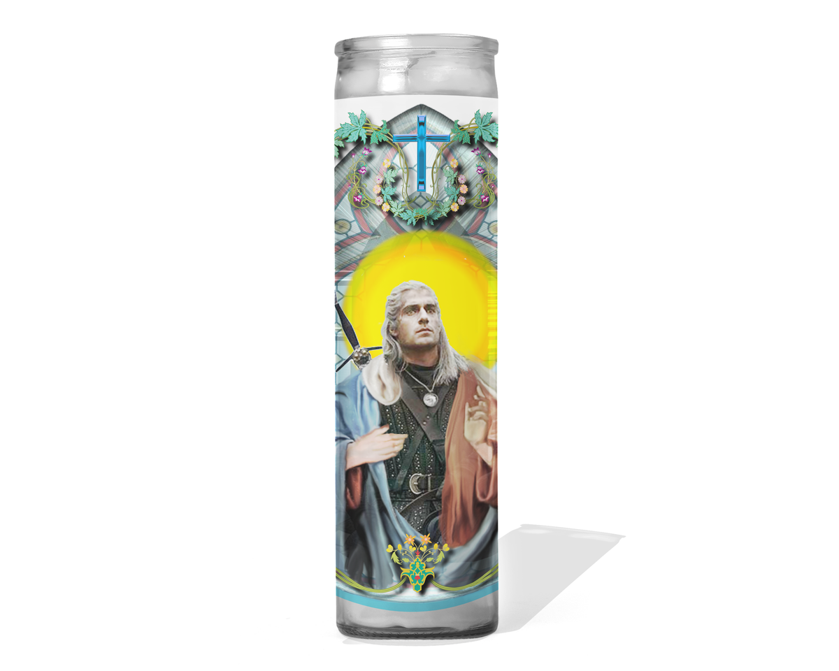 Geralt of Rivia Celebrity Prayer Candle - The Witcher