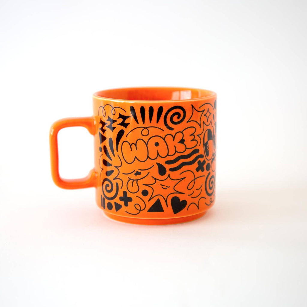 Wake Up Mug by Hattie Stewart x Third Drawer Down