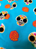 Día de Los Muertos (Day of the Dead) Novelty Unisex Crew Socks