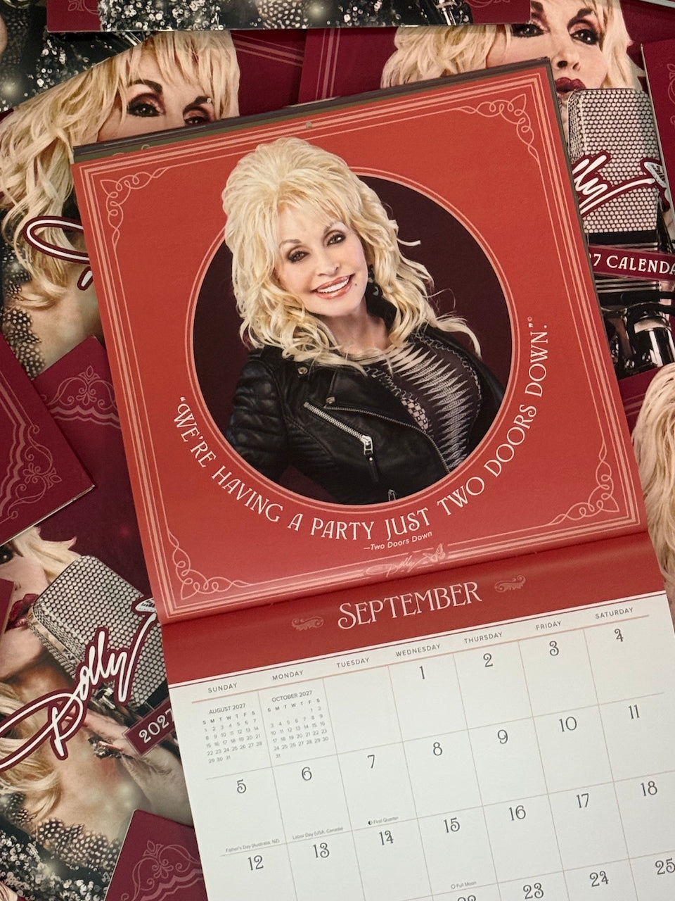 Dolly Parton 2027 Wall Calendar