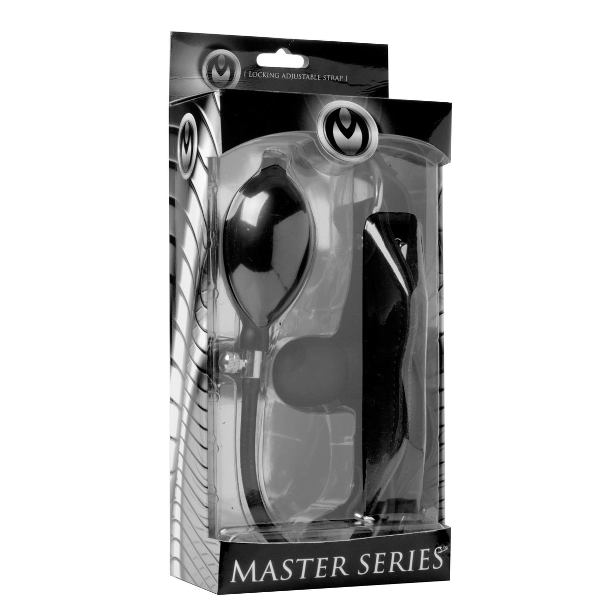 Silencer Inflatable Locking Silicone Penis Gag