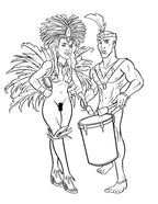 Pubic Hair Coloring Book