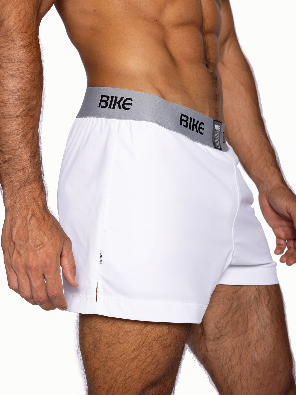 BIKE Jock Short - White